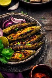 Stuffed Karela Bharwan Karela Or Stuffed Bitter Gourd Binjal S Veg Kitchen Tasty Vegetarian Recipes Vegetarian Recipes Healthy Side Dishes