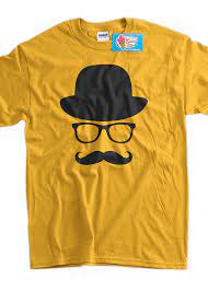 Fancy Moustache Glasses Top Hat Hipster Mustache Hat Wayfarer Etsy Mens Tee Shirts T Shirt Mens Tshirts