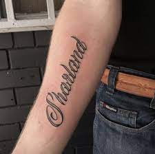More images for nice name tattoo designs » 50 Name Tattoos For Men 2021 Kids Wife Parents
