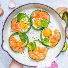 Best 25 salmon breakfast ideas on pinterest 17. New Eggs Smoked Salmon In Green Rings One Of Our Favorite Breakfast Ideas My Dukan Diary