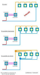 Schemas Electriques Pour Montages De Luminaires Schema Electrique Schema Electrique Maison Cablage Electrique