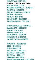 Sebelum kamu dapat informasi tentang jumlahnya, ada baiknya pahami dulu kenapa kita perlu ganti plat motor. Tempahan Nombor Plat Dan Tender Number Plate Fotos Facebook