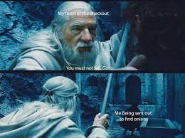 You might be surprised to know that the word meme didn't originate online. You Must Not Fail Go Lord Of The Rings Lotr Memes Lord Of The Rings Lotr Funny
