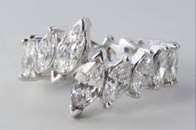 Nyjewel harry winston 18k white gold 3mm band ring. Harry Winston Diamond Ring Modern Art Top Capo Auction