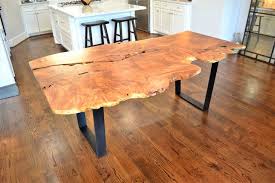 In some cases one is all that's needed. Big Leaf Maple Dining Table Eklektisch Kuche Houston Von Greenwood Bay