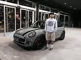 Mr Vasquez Loves His Brand New 2015 Mini Cooper Hardtop In Moonwalk Gray Motoring Advisor Greg Lara Mini Cooper Hardtop Mini Cooper Mini Cars