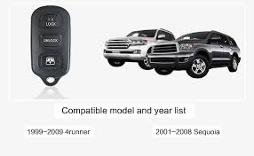 Whether you're moving into a new home or you've lost your house keys again, it may be a good idea — or a necessity — to change your door locks. Amazon Com Fit For Toyota Key Fob Cover Toyota 4runner Sequoia Key Fob Cover Case Shell Replacement Automotive