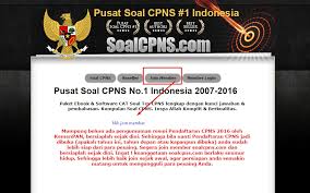Download Contoh Soal Cpns 2016 2017 Cat Ljk Lengkap Simomot