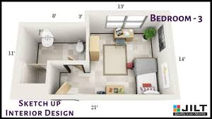Maybe you would like to learn more about one of these? Sketch Up Interior Design Bedroom 3 3d Model Youtube