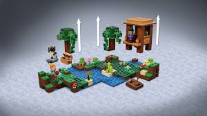 Medieval house witch hut dark oak base spruce mansion fantasy house survival base. The Witch Hut 21133 Lego Minecraft Sets Lego Com For Kids