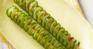 ぐるぐる切るだけ スパイラルきゅうり by クリアアサヒ レシピ きゅうり キュウリのレシピ レシピ