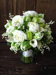 See more ideas about green hydrangea wedding, flower arrangements, wedding flowers. Cream Green Lily Of The Valley Tulips Ranunculus Callas Roses Flowers Bouquet White Bouquet Wedding Bouquets