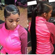Image Result For Sleek Ponytail Hairstyle For Black Women Cute Ponytail Hairstyles Sleek Ponytail Hairstyles Ponytail Hairstyles