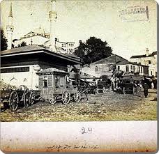 Uskudar Iskelesinden Carsiya Dogru 1860lar Istanbul Iskele Fotograf