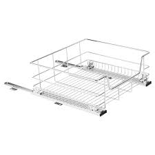 Practa Solutions 410mm Base Mount Slide Out Basket Kitchen Storage Solutions Storage Solutions Solutions