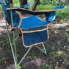 Navy blue max shade chair. Quik Shade Max Shade Camp Chair Review 50 Campfires