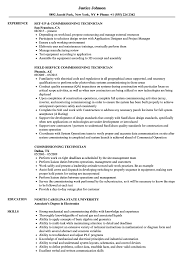 Hvss (high voltage substation services) ltd specializes in the design, construction, installation and commissioning . Commissioning Technician Resume Samples Velvet Jobs