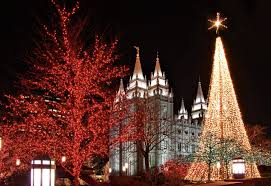 Temple Square At Christmas Salt Lake City Utah Temple Square Christmas Lights Temple Square Christmas Lights