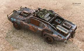 Artstation The Mad Judge Vladimir Petkovic Bug Out Vehicle Mad Max Custom Hot Wheels