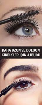 Daha Uzun Ve Dolgun Kirpikler Icin 3 Ipucu Vipbakim Kirpik Ipuclari Makyaj Puf Noktalari