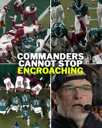 The ref really warned Washington that "at some point the referee can award  a score" to the Eagles.