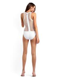 Mesh About High Neck One Piece Maillot All Swimwear Seafolly Swimwear Swimwear Beachwear Fashion