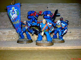 Banner Command Squad Company Banner Power Armour Space Marines Ultramarines Command Squad Gallery Dakkadakka Roll The Dice To See If I M Getting Drunk