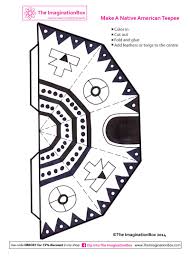 Creative Travel Friendly Activities And Printables For Kids Native American Teepee Native American Crafts Printable Crafts