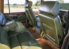 Harrods Custom 1983 Range Rover By Wood Pickett Range Rover Range Rover Interior Custom Range Rover