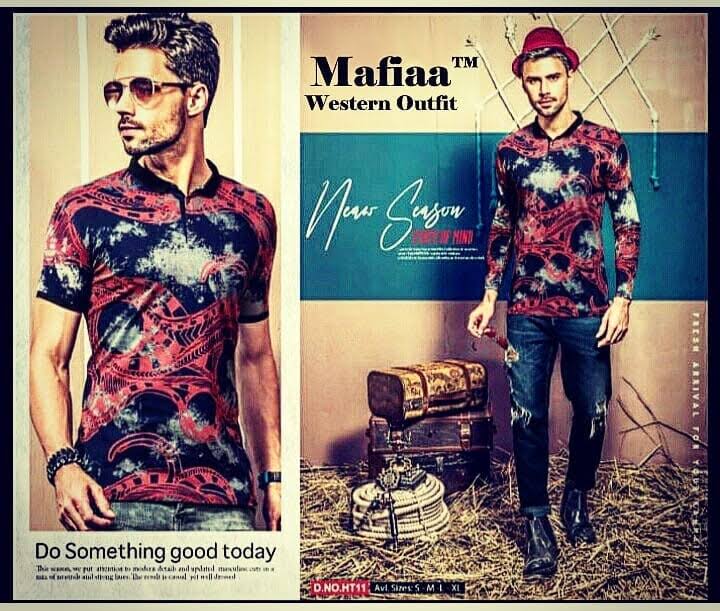 Collar Half Fancy T-Shirt product image