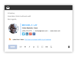 On the message menu, select signature > signatures. Wisestamp Email Signatures The Best Email Sig For You Email Signatures Best Email Signatures Email Signature Design