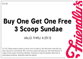 Wishing We Had Friendly S In The South Pinned April 24th Second 3 Scoop Sundae Free At Friendly Free Printable Coupons Printable Coupons Restaurant Coupons