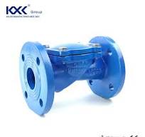 DN100 Pn16 Asin Cast Iron Rubber Flapper Type Check Valve