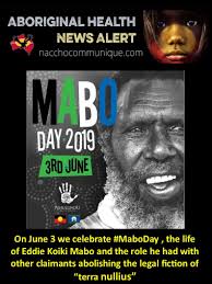 The judgements of the high court of australia in the mabo case no. Mabo Day Naccho Aboriginal Health News Alerts