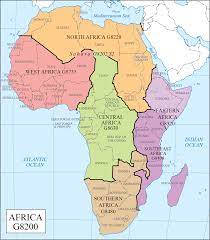 Africa Regions Africa Map African Map Africa