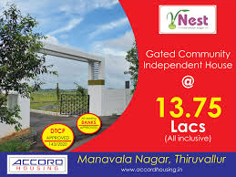 Search through 84 independent houses and new budget housing hariprasad nagar, a residential development is located in thiruvallur, chennai. Nest Manavala Nagar Accord Housing Nest Manavala Nagar Facebook