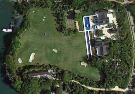 13 Golf Places That Look Really Cool From Outer Space Tiger Woods House Jupiter Florida Aerial View