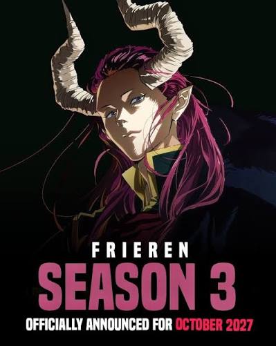 Frieren: Beyond Journey's End Season 3 Officially Announced for October 2027!