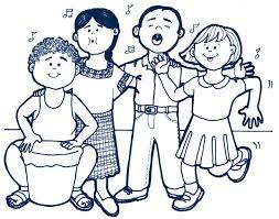 Un ejemplo de ello son las imágenes para colorear de familia, las cuales muestra el grupo que tradicionalmente conforma una. 28 Dibujos De Ninos Cantando Y Bailando Para Colorear