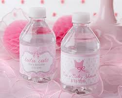 Personalized Water Bottle Labels Tutu Cute Water Bottle Labels Baby Shower Baby Shower Water Bottles Tutu Baby Shower Theme