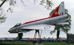 English Electric Lightning F1 Xm172 Gate Guard At Raf Coltishall Lightning Fighter Jets Air Force Aircraft