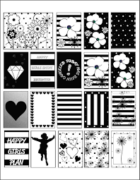 Black And White Bullet Journal Stickers Classic Black White Floral Full Box Printable Stickers For Etsy In 2020 Printable Stickers Planner Stickers Happy Planner