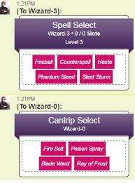 Community Forums 5e Community Spell Macro Roll20 Online Virtual Tabletop