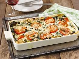 Spinatlasagne Mit Feta Und Tomaten Rezept Spinatlasagne Spinatlasagne Rezept Rezepte