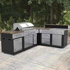 Not only outdoor kitchen island kits, you could also find another pics such as diy outdoor kitchen, outdoor living, outdoorküche, outside kitchen ideas, outdoor design, outdoor pergola, outdoor cabinet, outdoor grillplatz, outdoor küchen ideen, and outdoor pool. Modular Outdoor Kitchen An Amazing Thing Elisdecor Com