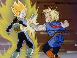 Dragon ball z vs kai. Dragon Ball Z Kai A Cute Face And Super Power No 18 Vs Vegeta Tv Episode 2010 Imdb