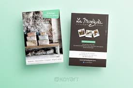 Creation Flyer Boutique Deco La Mendigote Creation Flyer Boutique Deco Flyer