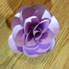 So i've been thinking … i need to design a simple yet dramatic paper flower that you can make quickly. Cardstock Paper Flowers 5 Steps With Pictures Instructables