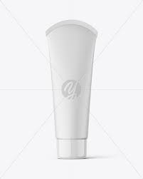 Download Matte Cosmetic Tube With Rounded Seal Mockup In Tube Mockups On Yellow Images Object Mockups PSD Mockup Templates