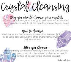 It's like fumigating, saining or smoke cleansing without the smoke. How To Cleanse Crystals Rocks With Sass